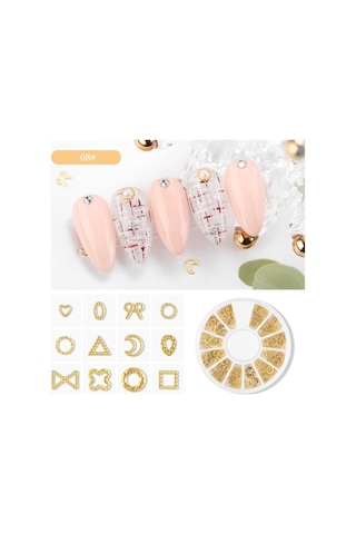 Metal Nail Art Tırnak Süsü F693-8
