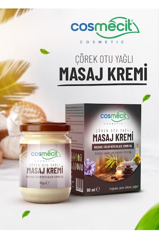 Cosmecit Çörek Otu Yağlı Masaj Kremi 90 G