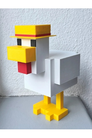 Minecraft Tavuk Figürü 15 Cm