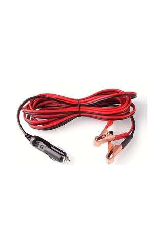 Boatshop1 Balık Klibi Çakmak 3m Alligator Clip Erkek Bağlayıcı Uzatma Kablosu 12v 24v 15a Ağır Hizmet Kulp Kablosu Araba Elektrik Sistemleri 16awg