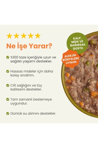 Kito Fresh Kuzu Etli Taze Yetişkin Köpek Yemeği 250 G