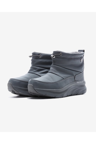 Skechers D'Lux Walker - Winter Up Kadın Gri Bot 167268 Gry Gri