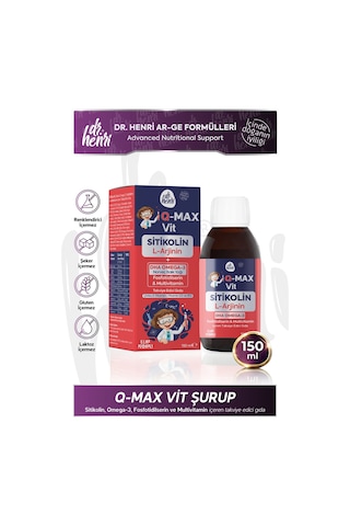Q-max Sıtıkolın Şurup 150 Ml