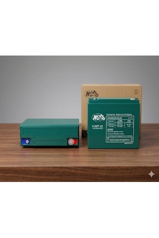 Ncr 12v-22 Amper 5'li Paket 20-24 Amper Ebatlarında Dik Akü Elektrikli Bisiklet Aküsü Ebatlar:180 78 170 Mm