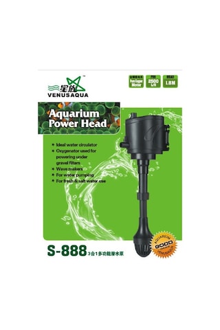 Venusaqua S-888 Akvaryum Tepe Filtresi 2500l/H 35w