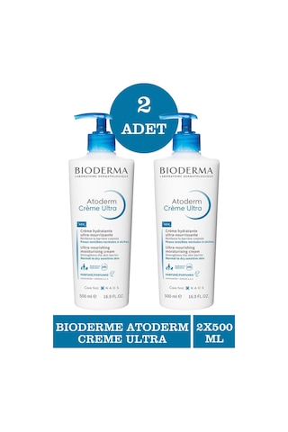 Bioderma Atoderm Cream Ultra 2 x 500 ML