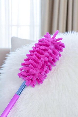 Teleskopik Mikrofiber Pratik Uzayabilen Toz Alma Fırçası Uzayabilen Toz Alma Fırçası Aparatı