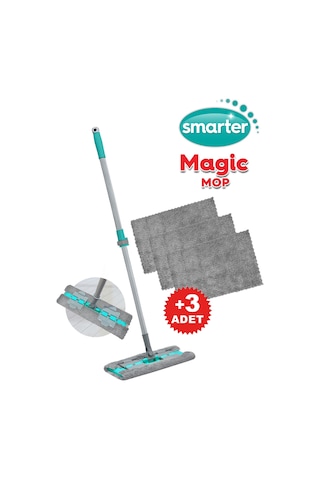 Smarter Magic Mop + Yedek Paspas 3'lü