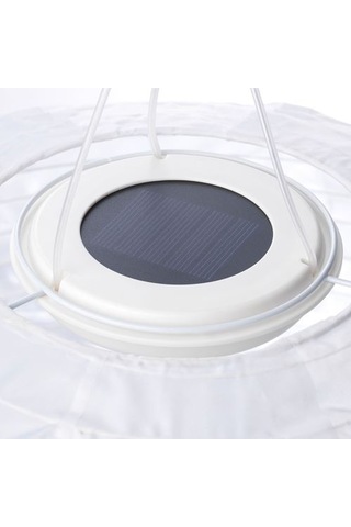 Ikea Solvınden Led'li Güneş Enerjili Aydınlatma, Beyaz, 45 Cm, Güneş Enerjili