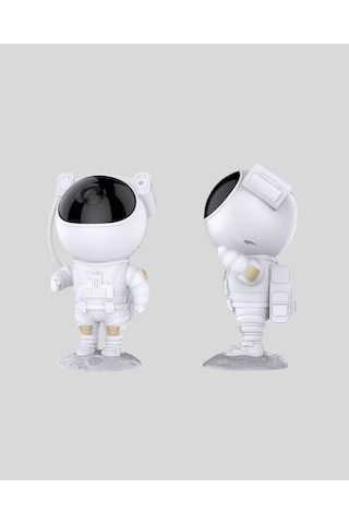 Bluetooth - 231 - Müzikli Astronot Projeksiyon Lambası Yıldız Ve - Csmo-tex - Ay Efektli