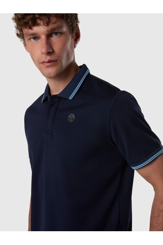North Sails Kısa Kollu Erkek Polo Yaka T-shirt-33494 Lacivert