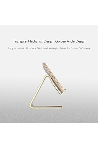 Suofeng Plastik Pembe Masaüstü Telefon/tablet Tutucu - Anti Kayma Silikon, Şarj Delikli, Kolay Kolluklu, Ev Ve Ofis Kullanıma Uygun