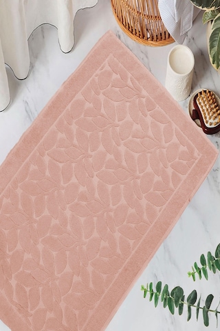 Mira Home Banyo Ayak Havlusu % 100 Pamuk Desenli 50x70 Cm Soft 001