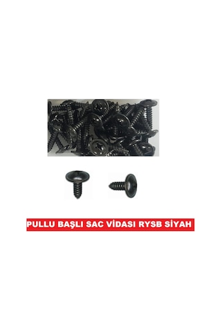 Sac Vidası Rysb Pullu Başlı 3.5x9.5mm 100 ADET