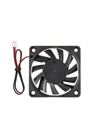 Dc 12v Fan 60x60mm 6010 6x6cm 3500rpm Soğutucu Kuluçka Ekran Kartı Cooler Peltier Printer Pc Cpu