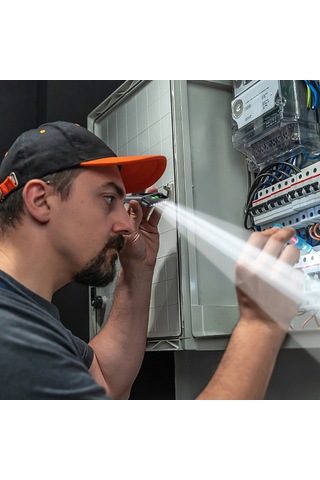 Ccgloball 6 Led Şarj Edilebilir Şapka Klıplı Baş Lambası Siyah