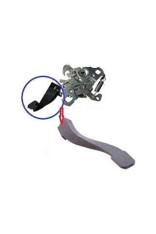 KAPUT KİLİT AÇMA KOLU MANDAL UÇ PLASTİĞİ 301 2012- 9677035280