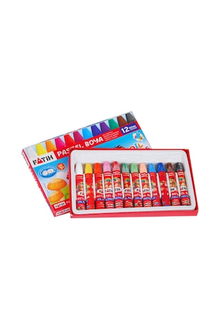 Fatih 4'lü Boya Seti - 12'li Kuru, Keçeli, Sulu ve Pastel Boya