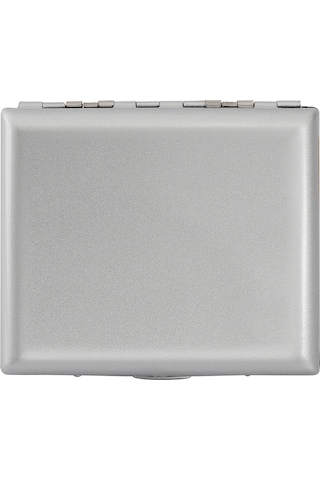 Zekupp Gümüş Gri Metal Sigara Tabakası