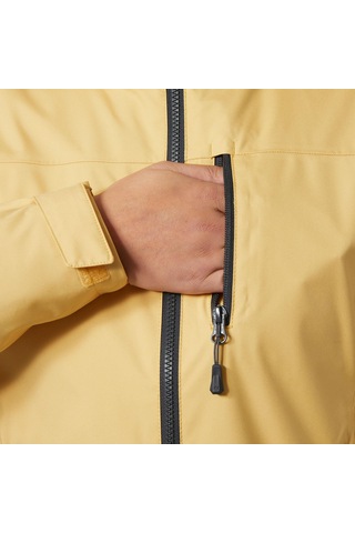 Helly Hansen W Crew Mıdlayer Polarlı Mont 2 Sarı