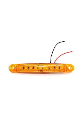 Ahmet Otomotiv 10 Adet 9 Ledli Parmak Led Lamba Sarı 12V-24V