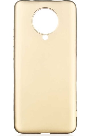 Xiaomi Redmi K30 Pro Kılıf Zore Premier Silikon Kapak Gold