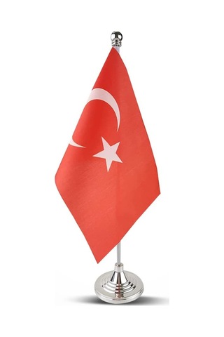 Mflagperft Türkiye Bayrağı Türk Masa Masası Küçük Mini Bayraklar Dekorasyonları Diğer