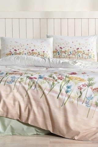 Özdilek Nev Spring Garden Nevresim Takımı Çift Kişilik Somon Diğer