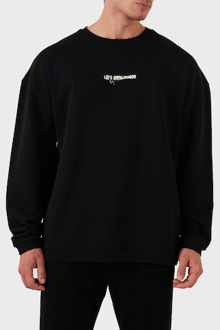 Les Benjamins Erkek Sweat Lb24fweapmusw-001 Siyah Siyah