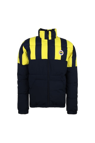 Fenerbahçe Çocuk Çubuklu Mont Fb Fb Laci Yeni Sarı - Lacivert