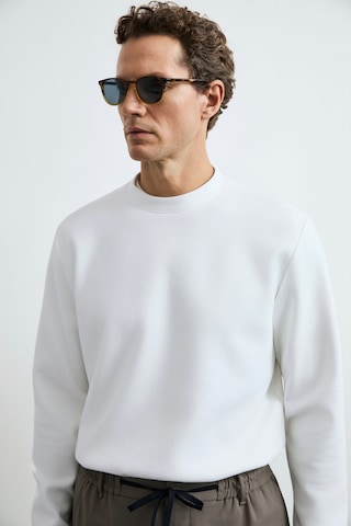 Lufian Logan Erkek Sweatshirt Kırık Beyaz Kırık Beyaz 112030194100510