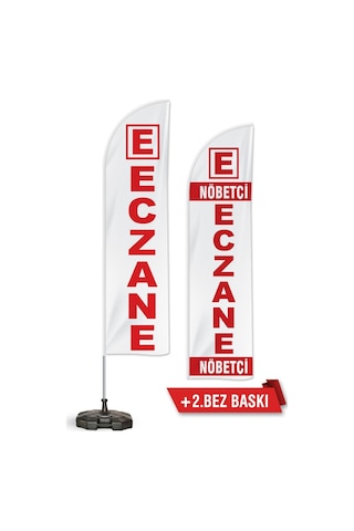 Eczane Yelken Bayrak + Nöbetçi Ecz. Baskısı V1