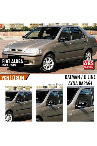 Fiat Albea (2002 - 2009) Batman Yarasa Ayna Kapağı (makyajsız Kasa)