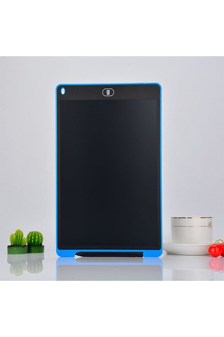 Hombey 12 İnç Tek Renkli Lcd Çizim Tahtası - Çocuklar İçin El Yazısı Tablosu, Tek Tuşla Silme Ve Kilitleme Fonksiyonu, Pembe Pembe