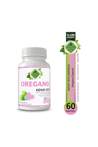 Gökçek Şifa Güvey Otu (Oregano Capsule) 60 Kapsül