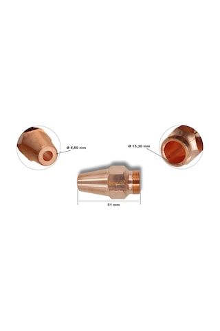 Yıldız 45706 2-100 Mm Bozma Şalamo Dış Lülesi