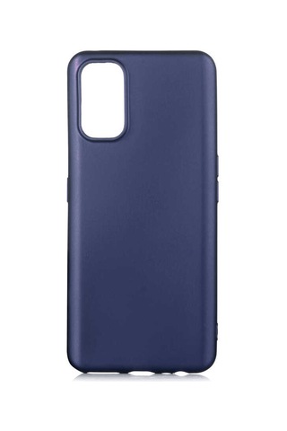 Realme 7 Pro Kılıf Zore Premier Silikon Kapak Lacivert