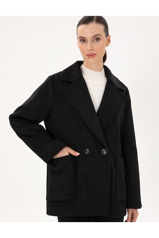 Pierre Cardin Kadın Siyah Kaban 50296074-vr046 Siyah