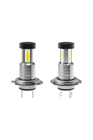 Suntek DC9V-32V 13000LM 3 Taraf 360 Aydınlatma H8 H9 H11 2x Araba Led Far Ampuller