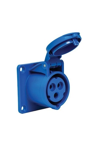 METE ENERJİ 406502 3X16A. Ip44 Makıne Prizi Düz
