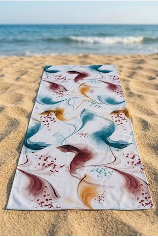 Ocean Splash Soft Plaj Havlusu 70 X 150 Cm Çok Renkli