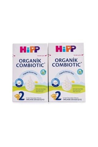 2 Organik Bebek Sütü 800 Gr X2 Islak Mendil Hediyeli