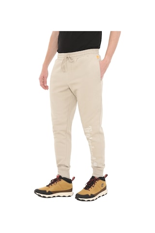 B0a2bvfcy21-r Timberland Linear Logo Sweatpant Bb Regular Erkek Eşofman Altı Krem