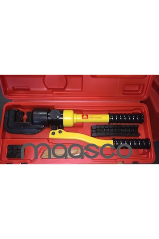 Maasco Yyq-120A Hidrolik Pabuç Sıkma Pensesi 10-120 Mm2 Açık Tıp