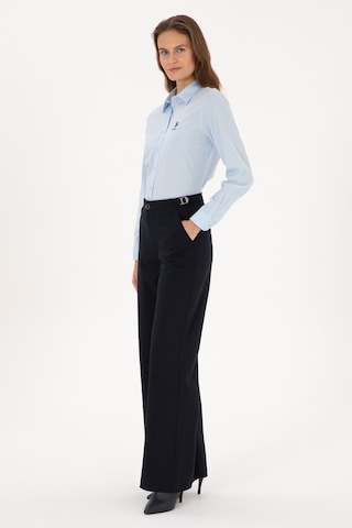 U.s. Polo Assn. Kadın Lacivert Pantolon Kanvas-chino 50309342-vr033 Lacivert