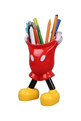 Sunup Sn-27120 Mickey Mouse Figürlü Masaüstü Kalemlik Ve Organizer