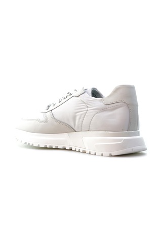 Yaşar Kaşlı Erkek Hakiki Deri Sneaker Günlük Ayakkabı 40-44 24y Ykö-19523 M Beyaz