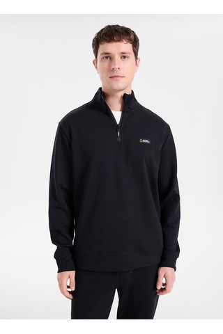 National Geographic Siyah Erkek Sweatshirt N6wm-swt4053