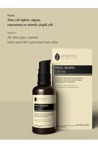 İnce Çizgi Ve Kırışıklık Karşıtı Cildi Sıkılaştırıcı Ve Aydınlatıcı Krem 50ml