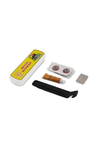 Bisiklet Lastik Yama Tamir Ve Levye Seti Çok Renkli